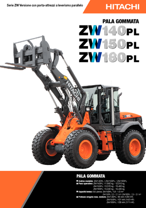 व्हील लोडर Hitachi ZW 180 PL