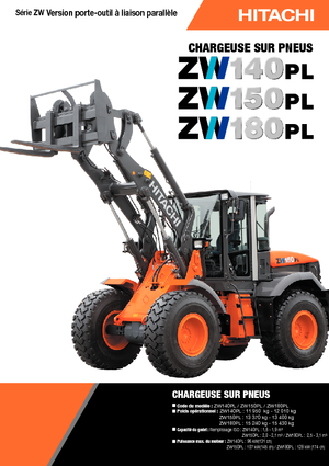 व्हील लोडर Hitachi ZW 180 PL