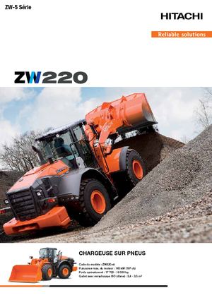 व्हील लोडर Hitachi ZW 220-5