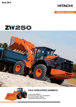 व्हील लोडर Hitachi ZW250-5B