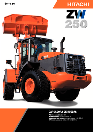 व्हील लोडर Hitachi ZW 250