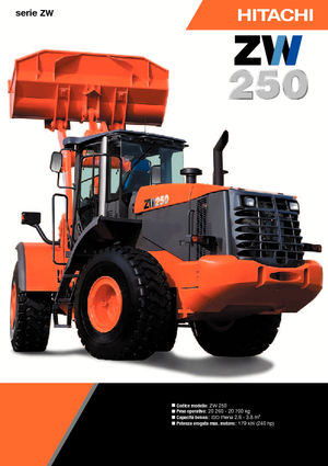 व्हील लोडर Hitachi ZW 250