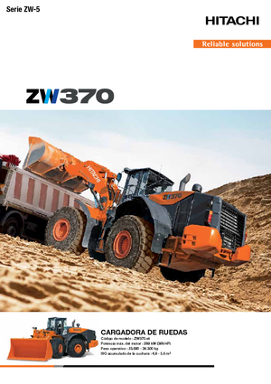 व्हील लोडर Hitachi ZW 370-5