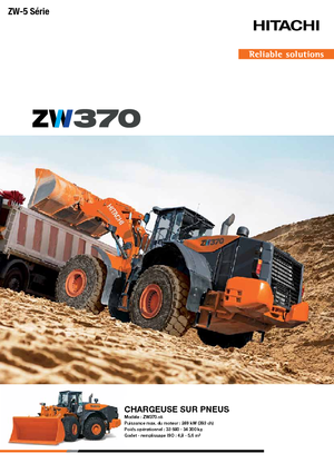 व्हील लोडर Hitachi ZW 370-5