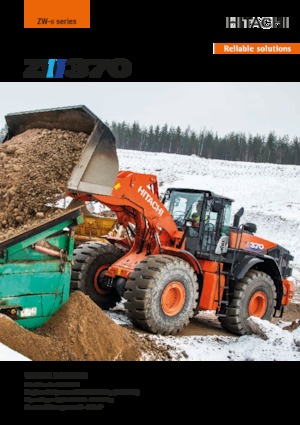 व्हील लोडर Hitachi ZW370-6