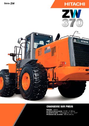 व्हील लोडर Hitachi ZW 370