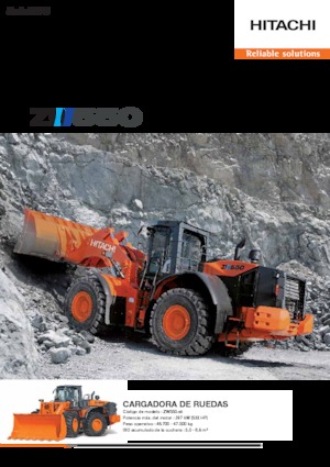 व्हील लोडर Hitachi ZW 550-5