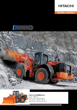 व्हील लोडर Hitachi ZW 550-5