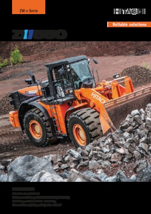 व्हील लोडर Hitachi ZW550-6