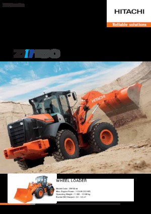 व्हील लोडर Hitachi ZW150-5B