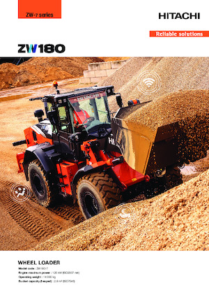 व्हील लोडर Hitachi ZW180-7
