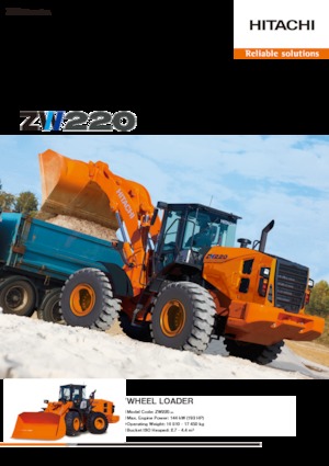 व्हील लोडर Hitachi ZW220-5A