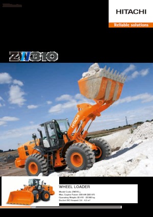 व्हील लोडर Hitachi ZW310-5A