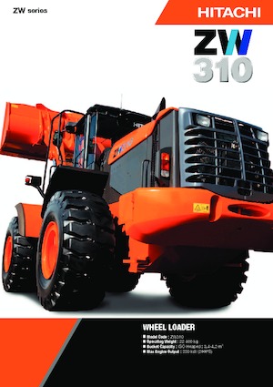 व्हील लोडर Hitachi ZW310