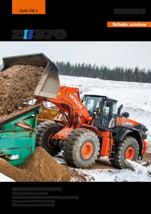 व्हील लोडर Hitachi ZW370-6