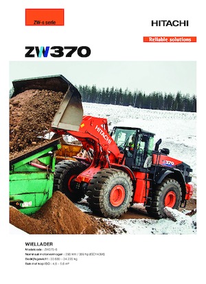 व्हील लोडर Hitachi ZW370-6