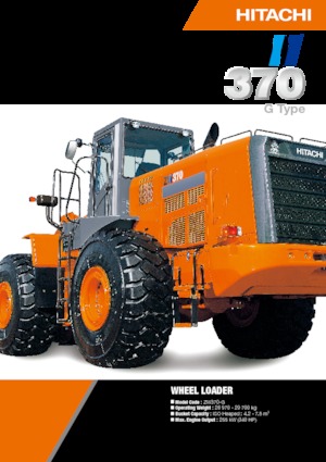 व्हील लोडर Hitachi ZW370-G