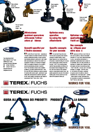 मटेरियल हैंडलर Terex-Fuchs MHL 320 D
