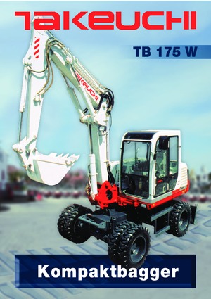 व्हील एक्सकेवेटर Takeuchi TB 175 W