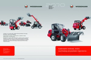 व्हील लोडर Weidemann 2070 CX 50LPT