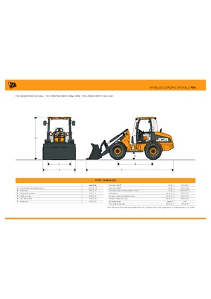 व्हील लोडर JCB 406