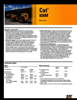 व्हील लोडर Caterpillar 926M