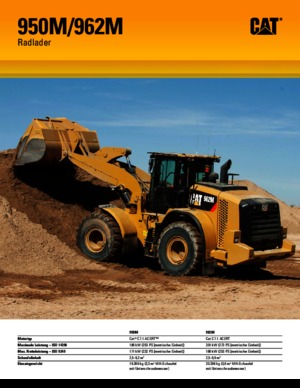 व्हील लोडर Caterpillar 950M
