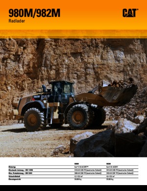 व्हील लोडर Caterpillar 980M