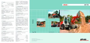 व्हील लोडर Atlas-weycor AR 75 S