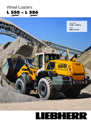 व्हील लोडर Liebherr L 566 XPower