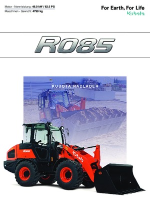 व्हील लोडर Kubota R 085