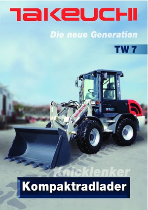 व्हील लोडर Takeuchi TW 7
