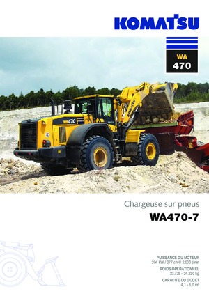 व्हील लोडर Komatsu WA470-7