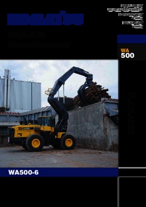 व्हील लोडर Komatsu WA500-6