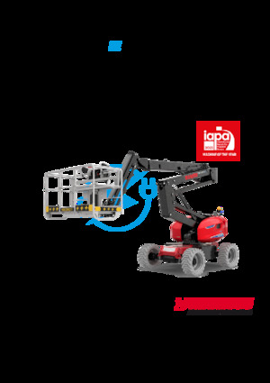 व्हील्ड आर्टिकुलेटिंग बूम लिफ्ट Manitou 160 ATJ+ E