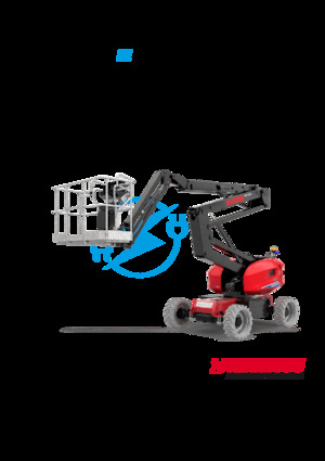 व्हील्ड आर्टिकुलेटिंग बूम लिफ्ट Manitou 160 ATJ E
