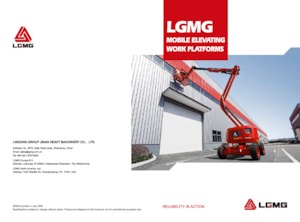 व्हील्ड आर्टिकुलेटिंग बूम लिफ्ट LGMG  A45J 