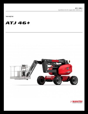 व्हील्ड आर्टिकुलेटिंग बूम लिफ्ट Manitou ATJ 46+