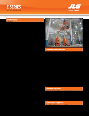 व्हील्ड आर्टिकुलेटिंग बूम लिफ्ट JLG E400AN