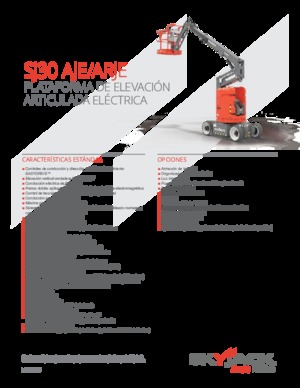 व्हील्ड आर्टिकुलेटिंग बूम लिफ्ट Skyjack SJ 30 ARJE