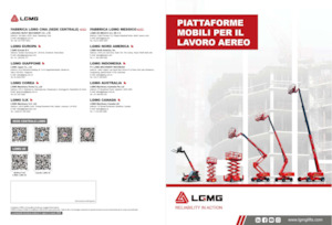 व्हील्ड आर्टिकुलेटिंग बूम लिफ्ट LGMG  AR32J-2