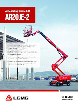 व्हील्ड आर्टिकुलेटिंग बूम लिफ्ट LGMG  AR20JE-2