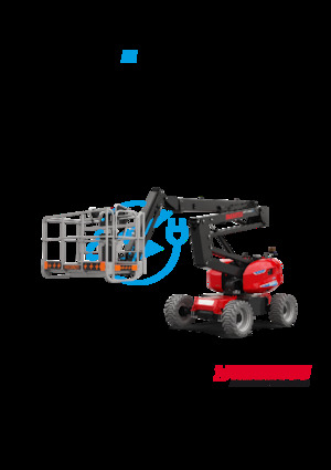 व्हील्ड आर्टिकुलेटिंग बूम लिफ्ट Manitou ATJ 46+ e CR