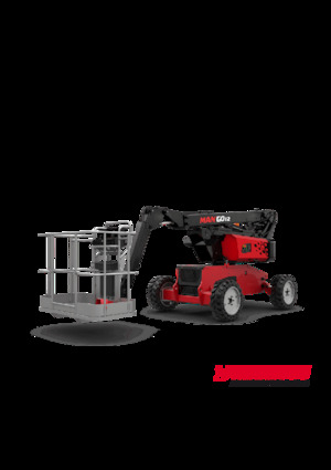 व्हील्ड आर्टिकुलेटिंग बूम लिफ्ट Manitou MAN'GO 12