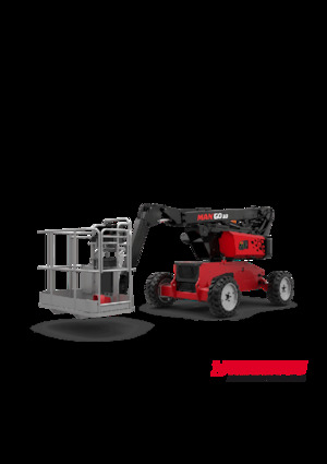 व्हील्ड आर्टिकुलेटिंग बूम लिफ्ट Manitou MAN'GO 33