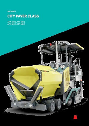 व्हील्ड एस्फाल्ट पेवर Ammann AFW 400-2