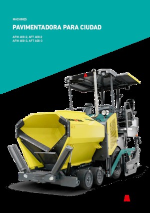 व्हील्ड एस्फाल्ट पेवर Ammann AFW 400-2