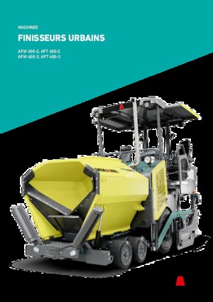 व्हील्ड एस्फाल्ट पेवर Ammann AFW 400-2