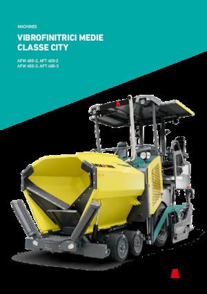 व्हील्ड एस्फाल्ट पेवर Ammann AFW 400-2