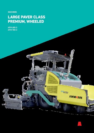 व्हील्ड एस्फाल्ट पेवर Ammann AFW 700-3